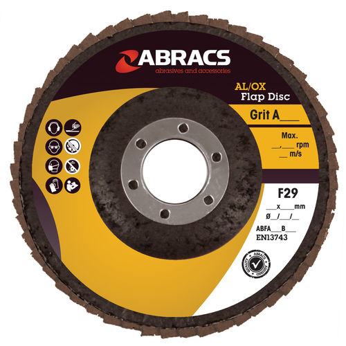 Trade Flap Discs Al/OX (ABFA115B040G)